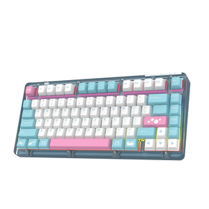 TOPSTYLE-Teclado mecánico con interruptor de cereza, accesorio de alta calidad, RGB, de intercambio en caliente, personalizado, de escritorio, USB, OEM, USB 2,0, con cable de alta calidad,