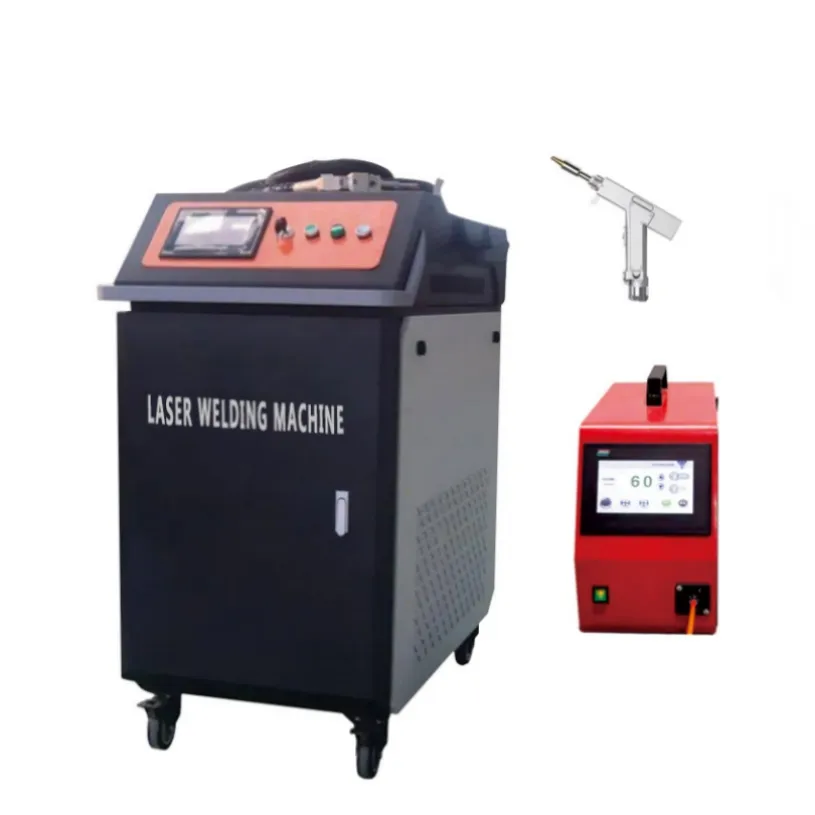 Soldador láser automático de 1500W/2000W/3000W, máquina de soldadura láser de Metal con mango, pulso continuo, 1080Nm, 0,5-8mm de espesor