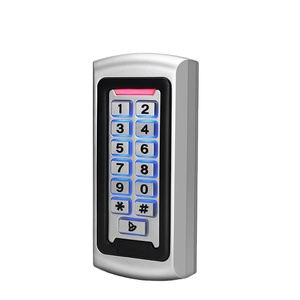 Per esterno impermeabile Standalone controllo accessi keybad125 KHZ RFID Wiegand lettore 2000 Em Card Pin Logo personalizzabile in metallo - Product Image 1