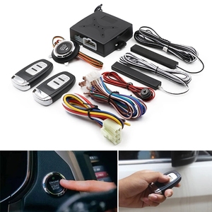 Universal Auto <strong>Start</strong> Stop Keyless Entry System Engine <strong>Start</strong> Alarm System <strong>Push</strong> One-<strong>button</strong> <strong>Start</strong> System Remote Car Accessories - Product Image 3