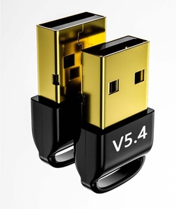 USBブルートゥースレシーバー送信機オーディオヘッドフォンコネクタBt 5.4アダプターフリードライブデスクトップコンピュータ - Product Image 1