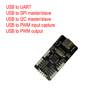 USB_TO_XデバッグUSB-SPIホストI2Cスレーブ7ビット10ビットアドレスIICシリアルUART周波数PWM出力入力キャプチャ - Product Image 2