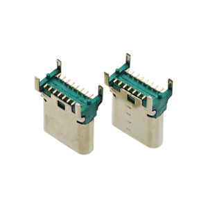 USB 3,0 Tipo C Enchufe 16 Pin Vertical SMT Puerto de carga Enchufe de transferencia de datos DIP PCB SMD Conector hembra - Product Image 1