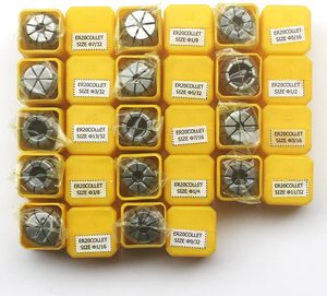 用于CNC雕刻机和铣削车床工具的ER32弹簧夹头套装 - Product Image 1