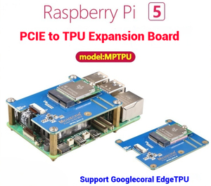 Spezielles AI-<span class=keywords><strong>Kit</strong></span> für <span class=keywords><strong>Raspberry</strong></span> <span class=keywords><strong>Pi</strong></span> 5 mit MPTPU PCIE zu TPU-Adapter platine Google Coral TPU Development Board