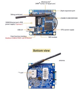 EParthub Orange Pi Zero LTS開発ボード512MBクアッドコアCPUオンボードWIFIオープンソースプログラミングボードAllwinner H2 H3 - Product Image 6