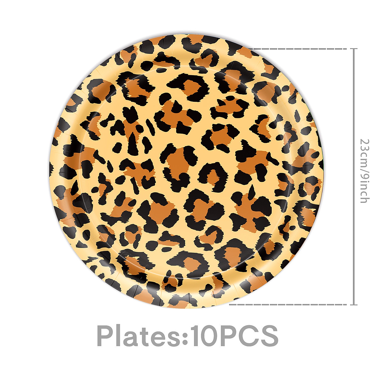 10pcs 9 pouces plaques