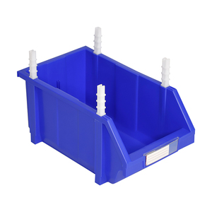 フロントオープニングスタッキングウェアハウスビンプラスチックスタッカブルスモールパーツピック収納ボックスビン - Product Image 2