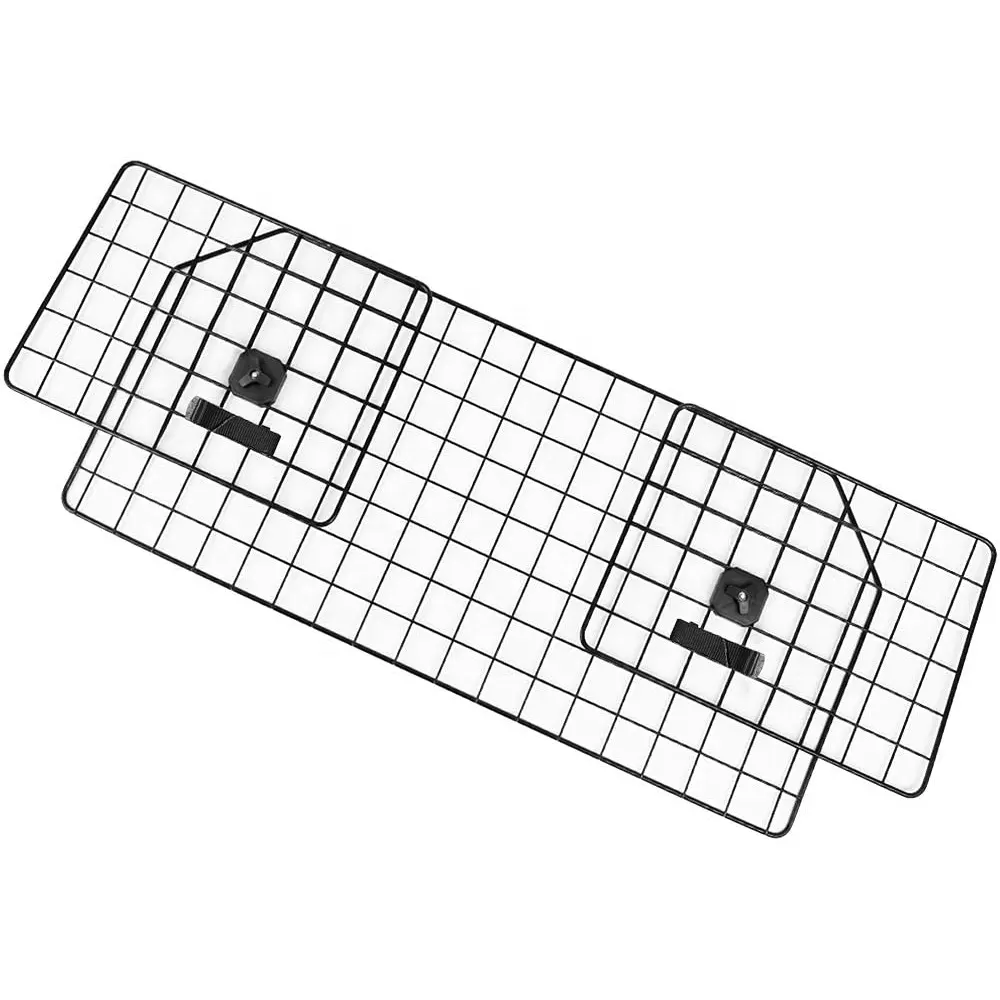 M4 Heavy-Duty Wire Mesh Dog Car Barrier für SUV, Autos und Fahrzeuge, LKWs, verstellbare große Haustier barriere