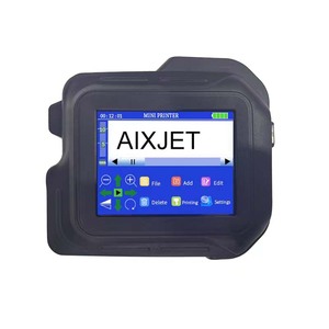 Mini impresora de inyección de tinta portátil AIX con cartucho de tinta de secado rápido para fecha, código de barras, código QR, Impresión de números de lote - Product Image 1