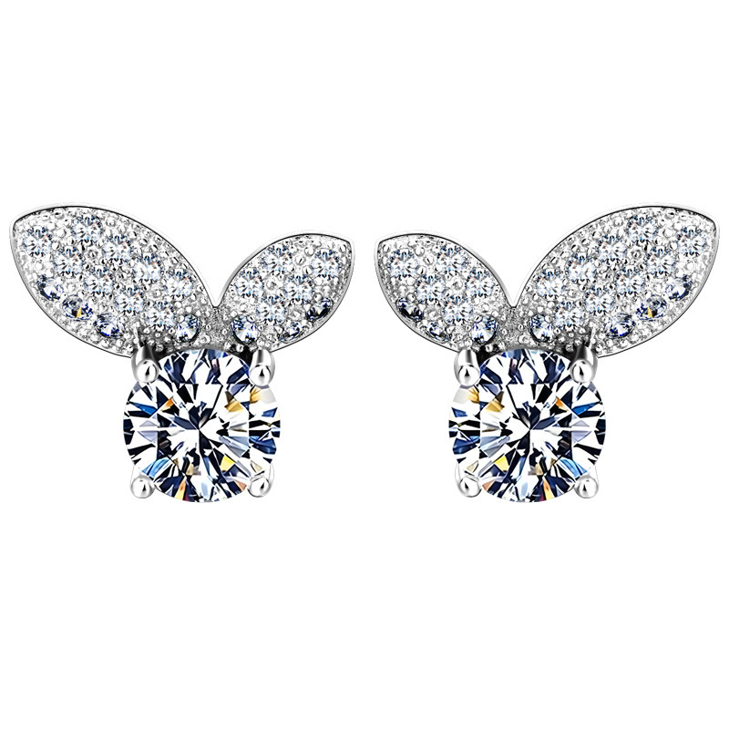 0.5CT Zircon-White Gold Plated