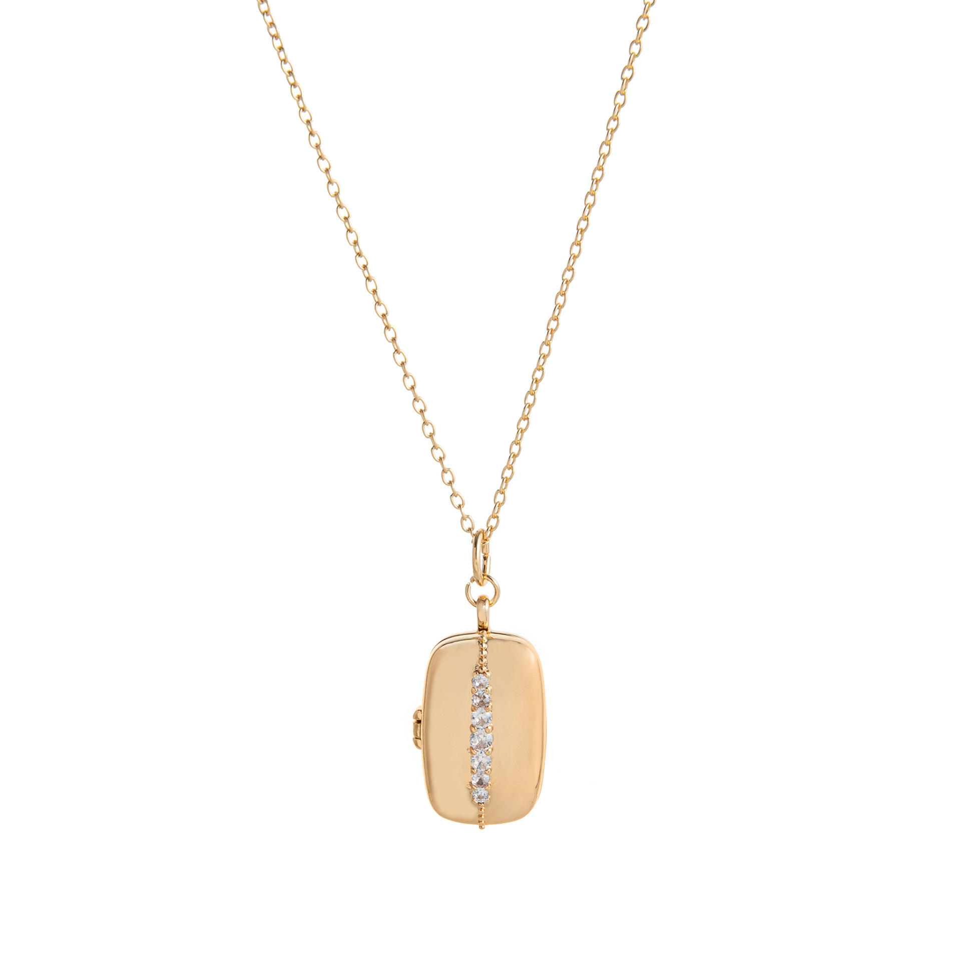 Cuadrado multi-taladro dorado