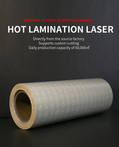 Heißer Verkauf Laser Love Thermische Laminierfolie <span class=keywords><strong>BOPP</strong></span>-Rollen Anpassbare Größe Transparente Schutzfolie Dekorative Foto-Bar-Ausweis-Kartonfolie - Product Image 3