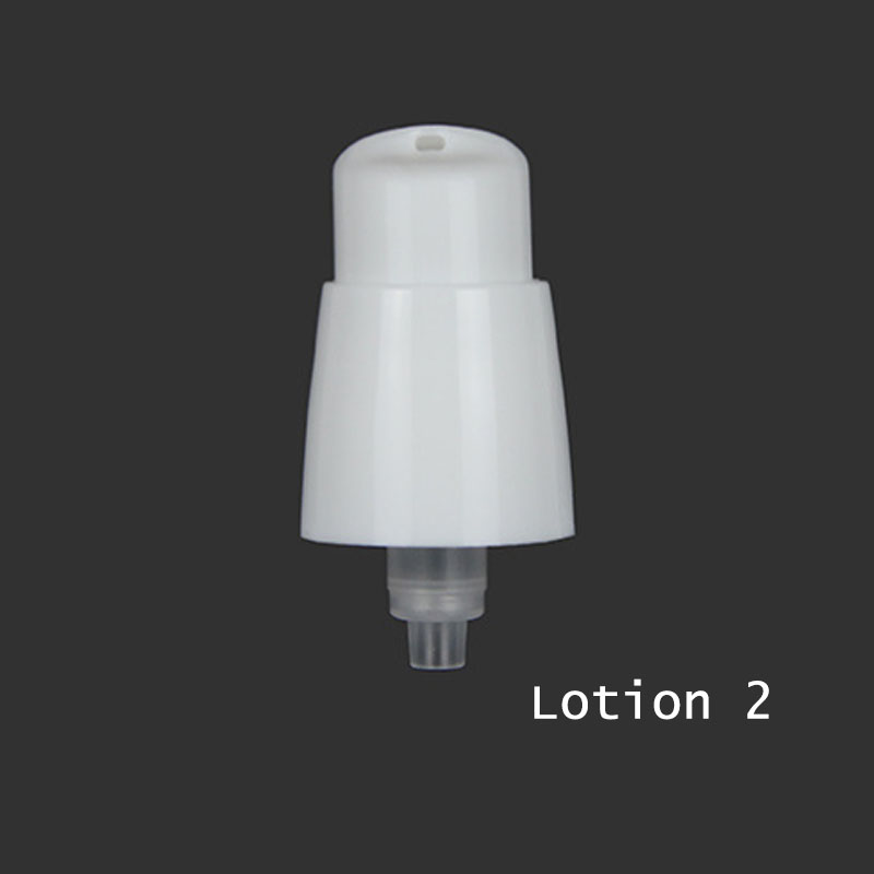 Transparent Frosted Bottle and White lotion 2