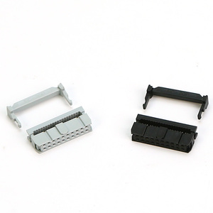IDC 2.54 <strong>mm</strong> Pitch 6 8 <strong>10</strong> 12 14 16 20 24 26 30 34 40 50 Pin IDC FC Female Header Socket <strong>Cable</strong> Connector - Product Image 2