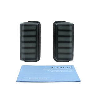 WINAUTO 12v发光二极管后视镜行车灯DRL黄色转向灯丰田陆地巡洋舰普拉多LC250 2024 + 侧镜灯 - Product Image 4