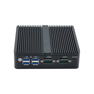 Полностью закрытый мини-ПК без вентилятора с двумя портами Gigabit Ethernet, мини-ПК с поддержкой интерфейса VGA + HDMI с двойным дисплеем - Product Image 3