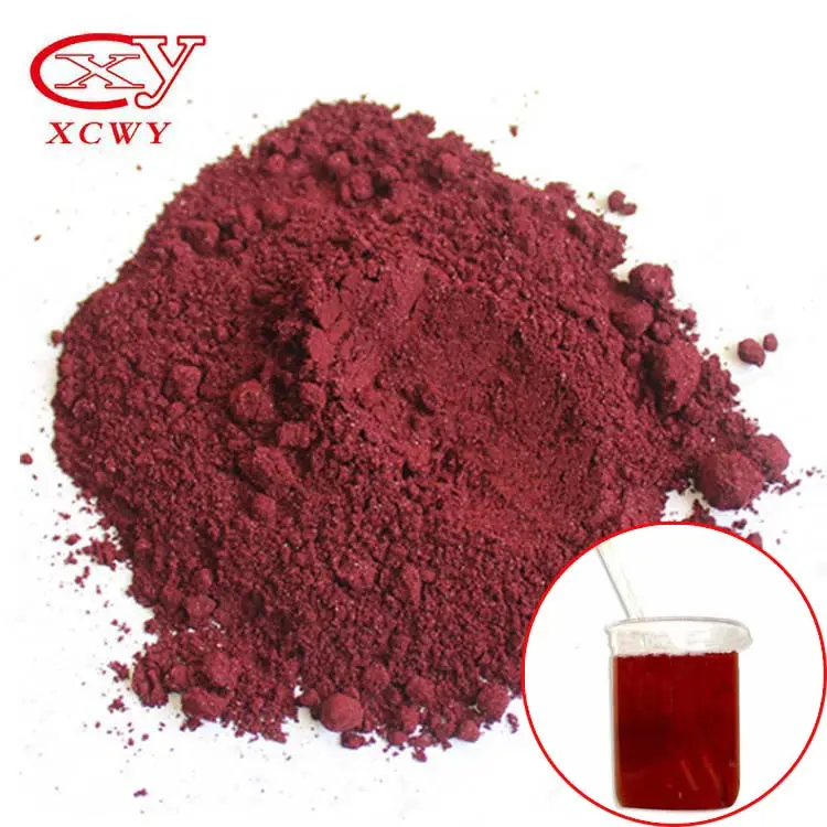 Colorants chauds rouges, soluble dans l'huile, 24 couleurs, rouge