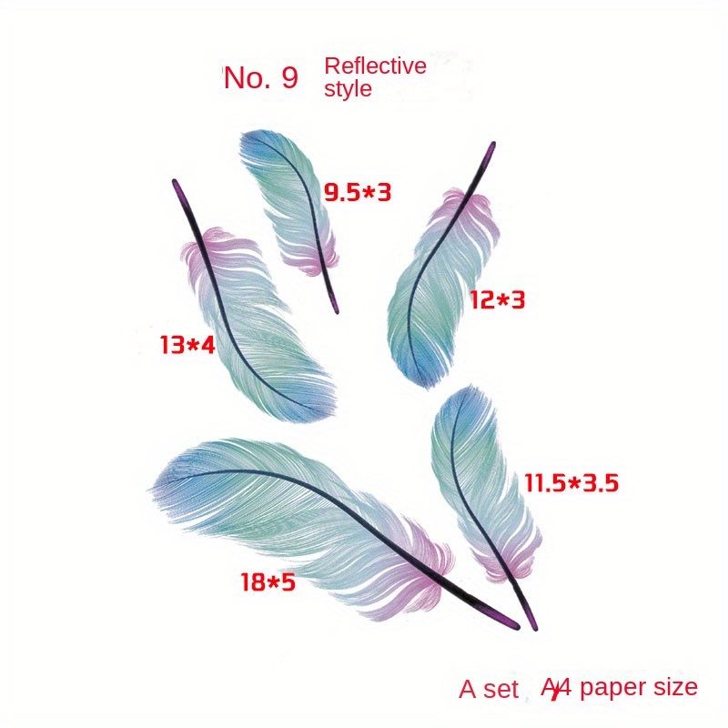 Plume de couleur numéro 9