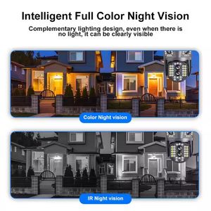 Cámara de seguridad inteligente para exteriores de 6MP WiFi/4G IP CCTV con audio bidireccional Night Vision360 ° Cámara de monitoreo de seguimiento automático - Product Image 3
