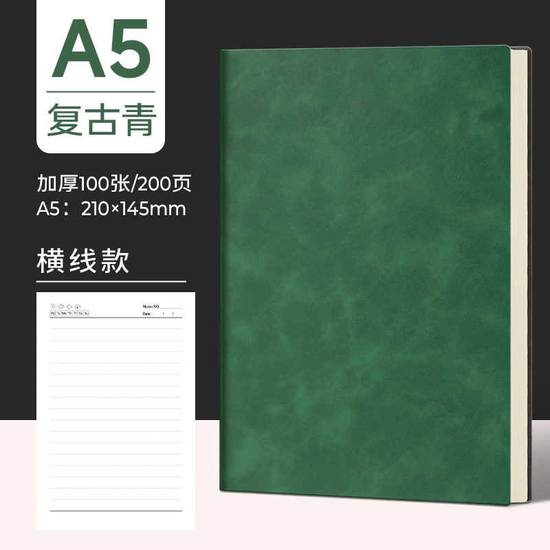 B2027-a5 dark green