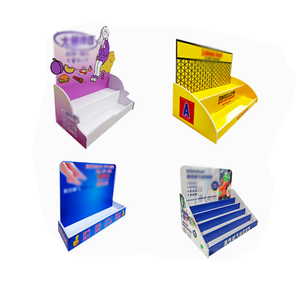 定制广告Pop Pvc泡沫产品支架单元箱纸箱小柜台桌面柜台展示 - Product Image 1