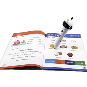 High Quality Children's Learning Pen Digital Quran Talking Pen <strong>Reading</strong> Record Function Educational French Language Quran Book - Product Image 1