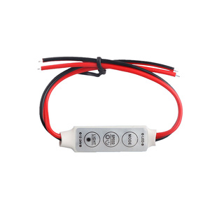 RGB Mini 3 chiave monocromatico Controller Mini intelligente lampeggiante luce LED striscia di controllo singolo colore Led Dimmer Led modulo - Product Image 4