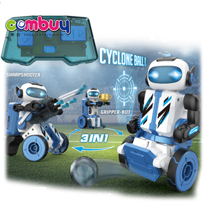 Mando a distancia 3 en 1, juguete de programación, robot de fútbol