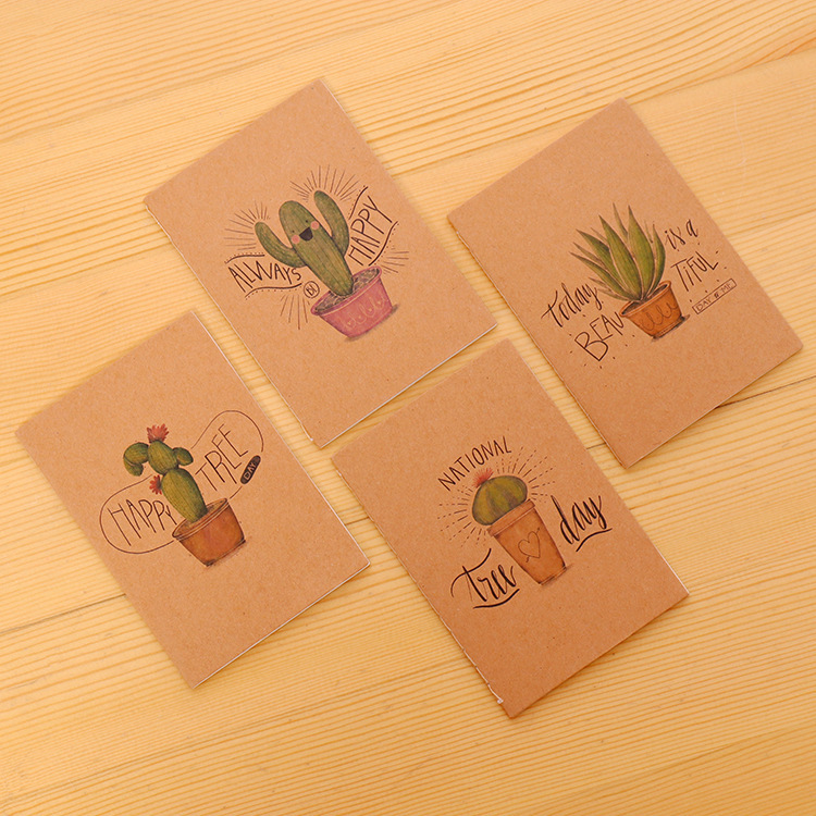 Serie Cactus (Páginas Interiores en Blanco)