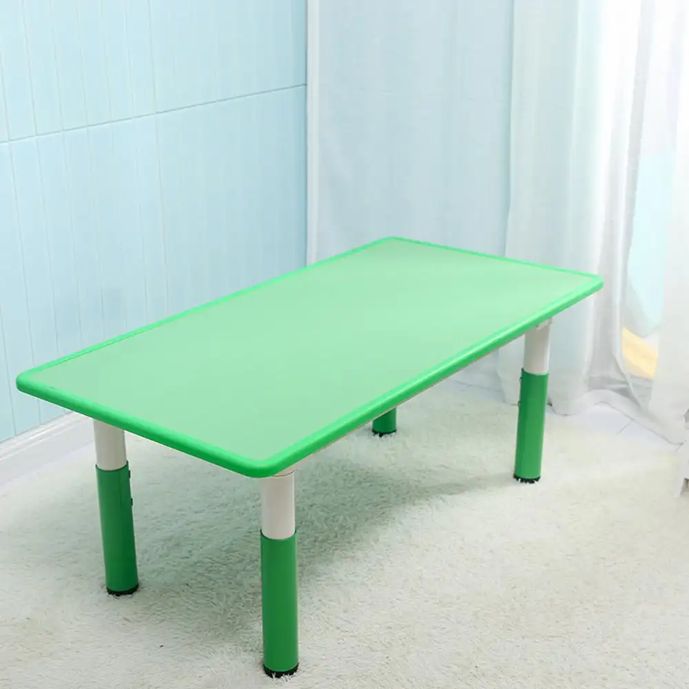 Mesa de estudo de plástico para estudantes, conjunto de mesa de estudo infantil, mobiliário moderno para berçário, jardim de infância, mesas de festa