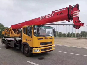 高品质155KW 12吨二手汽车起重机SPC120T 37米提升高度低价销售