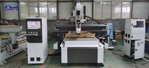 Taiwan LNC Control System Vacuum Table 220V Voltage Woodworking Auto Tool Change <strong>Nesting</strong> AR1325 1530 2030 <strong>ATC</strong> <strong>CNC</strong> <strong>Router</strong> Machine - Product Image 4