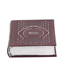 Özelleştirilmiş gümüş Mini kutsal İncil, deri kabartmalı kapak dikiş ciltleme özel kutsal incil baskı - Product Image 4