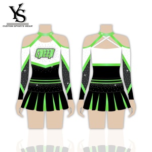 ชุดเชียร์ลีดเดอร์,ชุดเชียร์ลีดเดอร์ชุดยูนิฟอร์ม OEM All Star Rhinestones ชุดเชียร์และทีมเต้นรำ - Product Image 4