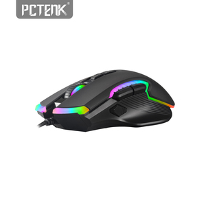Neuankömmling Programmier bar Rechts RGB Optisches Gaming Anpassen Software Kabel gebundene Computer Mechanische Maus
