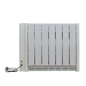 Elemento calefactor de almacenamiento con bloque de cerámica Controlador de termostato digital programable Calentador de habitación de radiador de aluminio eléctrico
