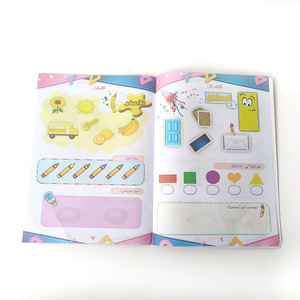 2024 nuovi libri di testo arabi i bambini imparano a leggere e scrivere lettere inglesi fun math ABC exercise book printing - Product Image 3