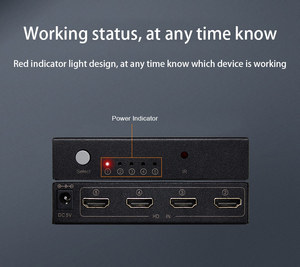 Amoonsky H5S1 Mini Ultra 4K 60Hz HD <strong>Switch</strong> <strong>5</strong> <strong>Input</strong> <strong>1</strong> <strong>Output</strong> For LCD TV Display Projector - Product Image 3