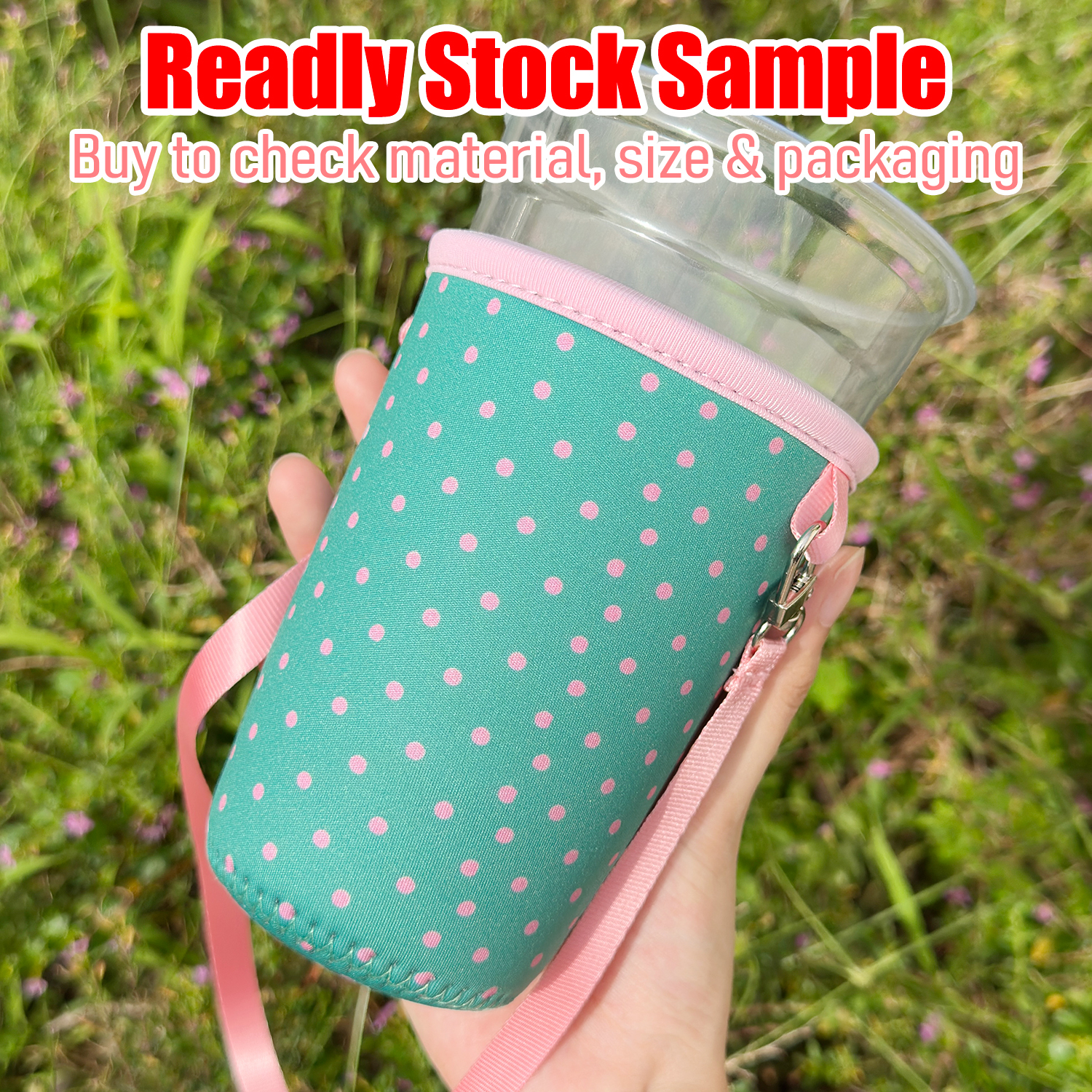 Dots with Strap (22-24oz Medium)