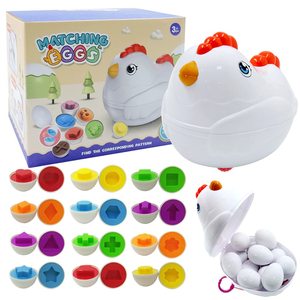 Et Trò chơi đồ chơi Trận đấu trứng Rau nhận ra cảm giác trứng phù hợp với hình dạng đồ chơi trẻ em 0-12 tháng - Product Image 4
