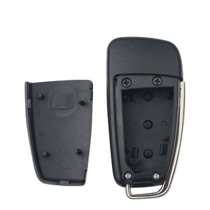 Audi için çevirin uzaktan anahtar kabuk fob A3 A4 A5 A6 A8 Q5 Q7 TT S hattı RS 3 + 1 panik butonu uzaktan anahtar kapak - Product Image 4