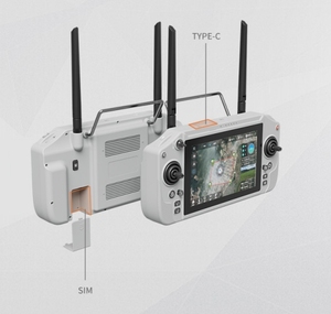 Skydroid รีโมทคอนโทรล G20หน้าจอ HD 7นิ้ว2.4G 5.8G ความถี่คู่30กม. การส่งภาพระยะไกลสำหรับโดรน FPV - Product Image 5