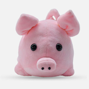Kawaii hồng đầy đặn lợn Thú nhồi bông Đồ chơi siêu mềm sang trọng Comforter PP bông lưới trang trí nội thất trẻ em món quà sinh nhật rửa UV - Product Image 1