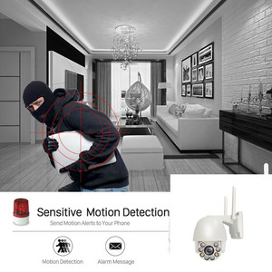 Smart Home WiFi <strong>Camera</strong> Tuya APP <strong>Security</strong> Remote Control PTZ <strong>Camera</strong> With Two Audio - Product Image 3