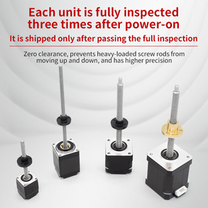 Umot NEMA 8 11 14 17 23 haydon dẫn trục vít Thiết bị truyền động tuyến tính động cơ bước với dẫn Vít ren Rod Max.Thrust 980n - Product Image 5