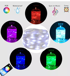 10 Meters Outdoor Diwali <strong>String</strong> <strong>Lights</strong> Wiht Rgb Smart Music Sync IR App <strong>Remote</strong> Control Indoor Christmas Tree <strong>Light</strong> - Product Image 4