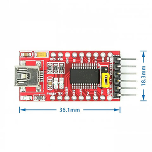 Hochwertige FT232RL FT232 FTDI USB 3.3V 5.5V zu TTL Serial Adapter Mini Port Modul Elektronische Kits
