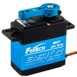 35kg Magnetic <strong>Encoder</strong> Multi Turn 0-360 Degree <strong>Controllable</strong> Programmable Servo FT6335M for Robot STEM Education CircuitPython - Product Image 1