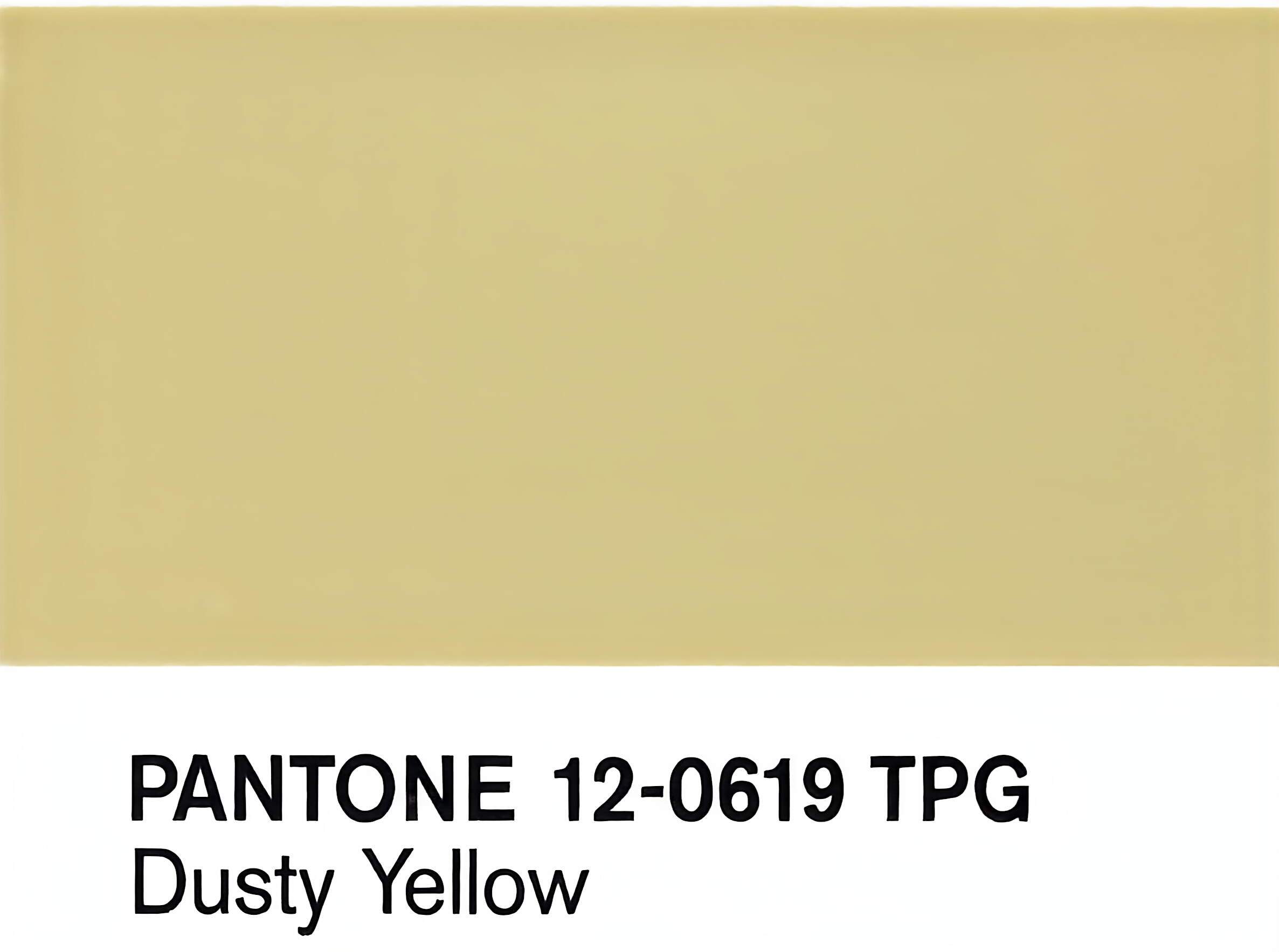 Dusty Yellow
